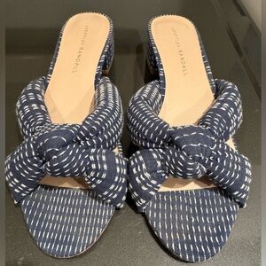 Loeffler Randall Elsie Knot Block Heel Sandal size 7.5 or 37.5 ~ New $350